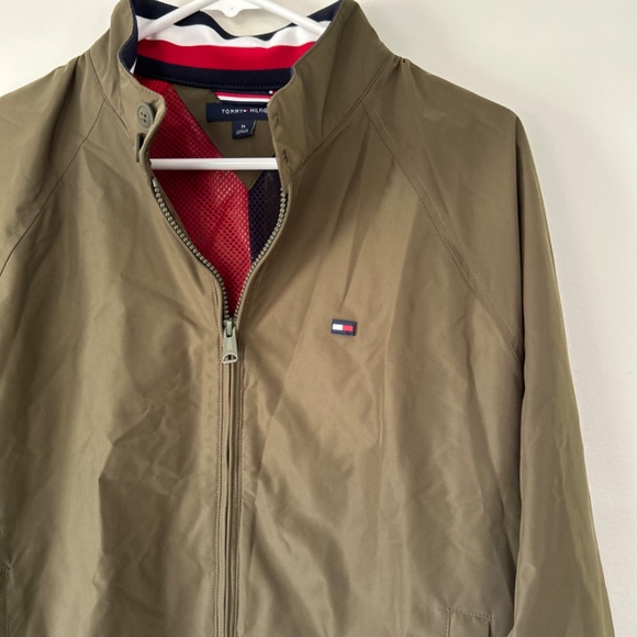 🔶3/50$!! Tommy Hilfiger Wind Breaker Bomber Jacket - Picture 12 of 13
